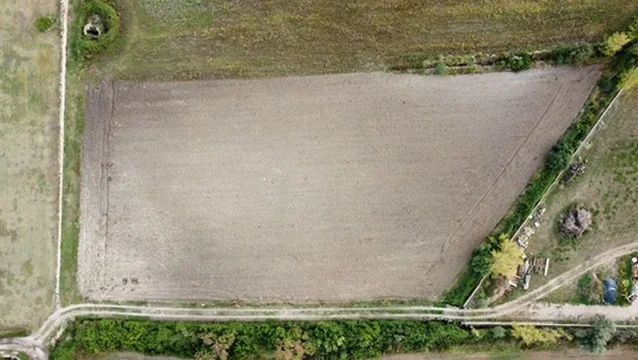 Vista aérea del terreno y su entorno